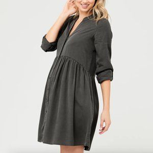 Demi Tencel Dress Olive - size M